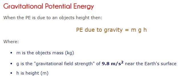 A. What is the Potential energy (PE) of a 2 kg (mass) hammer which is 0.4 meter up-example-2