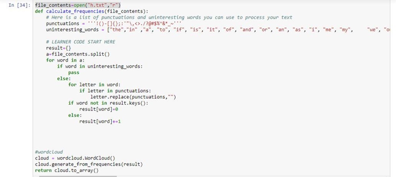 Write a function in the cell below that iterates through the words in file_contents-example-1