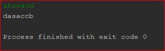 Write a Java program that generates a new string by concatenating the reversed substrings-example-1