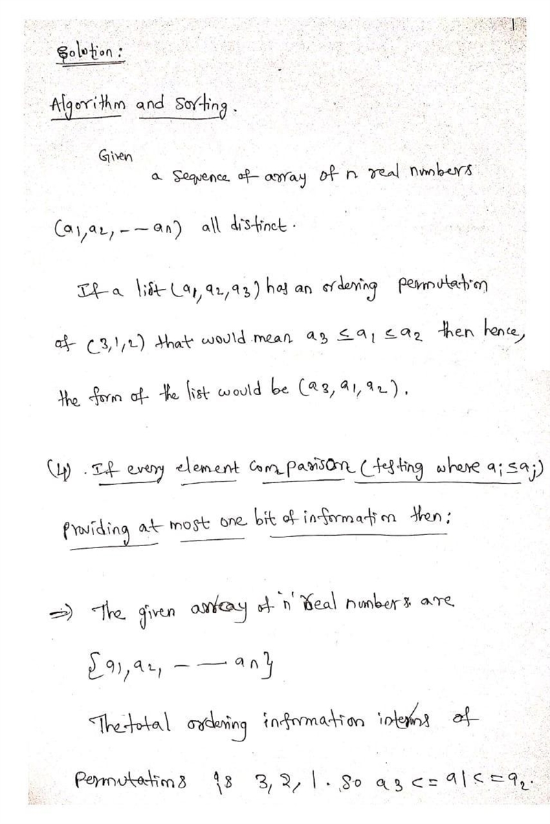 Suppose you are given a sequence or array of n real numbers (a1, a2, . . . , an), all-example-1