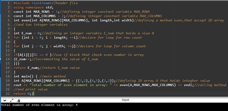 Given that arrayIntValues [MAX_ROWS][MAX_COLUMNS] is a 2 dimensional array of positive-example-1