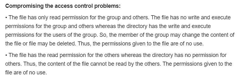 UNIX treats file directories in the same fashion as files; that is, both are defined-example-3