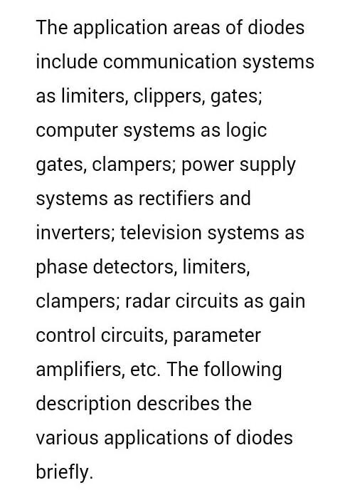 Uses of diodes in the society​-example-4