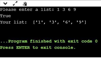 . Write a function called is_sorted that takes a list as a parameter and returns True-example-2