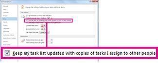 This is about Microsoft outlook Carla is assigning tasks to others and she needs to-example-1