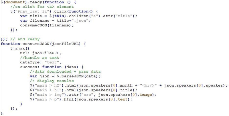 Part 1: Modify code 1. In the.js file, write the JavaScript code for this application-example-1