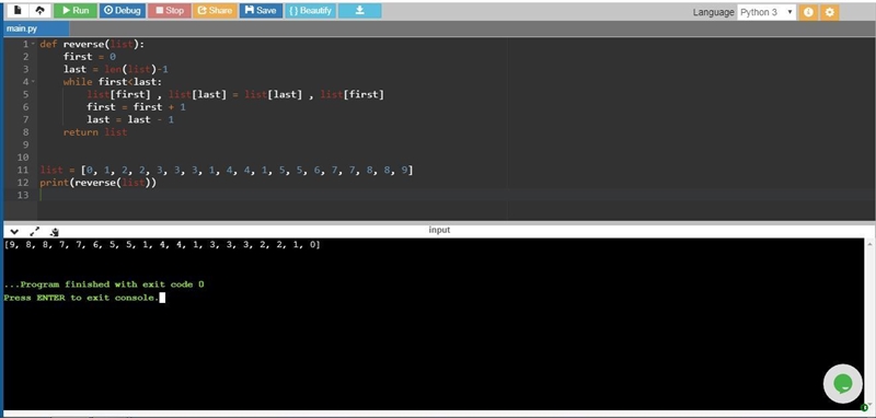 Although Python provides us with many list methods, it is good practice and very instructive-example-3