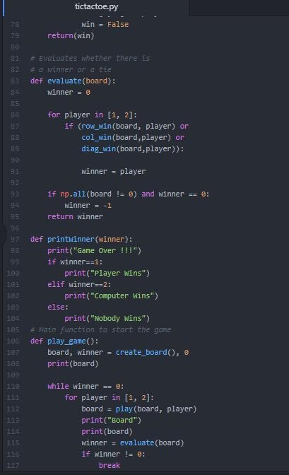 In this lab, you will develop a game, "Tic Tac Toe". Assume there are two-example-4