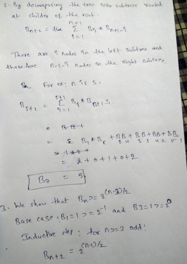 A binary tree is full if all of its vertices have either zero or two children. Let-example-2