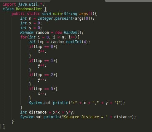 Two-dimensional random walk (20 points). A two-dimensional random walk simulates the-example-1