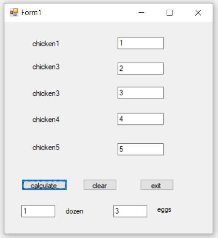 An introduction to object-oriented programming. Write a GUI program named EggsInteractiveGUI-example-1