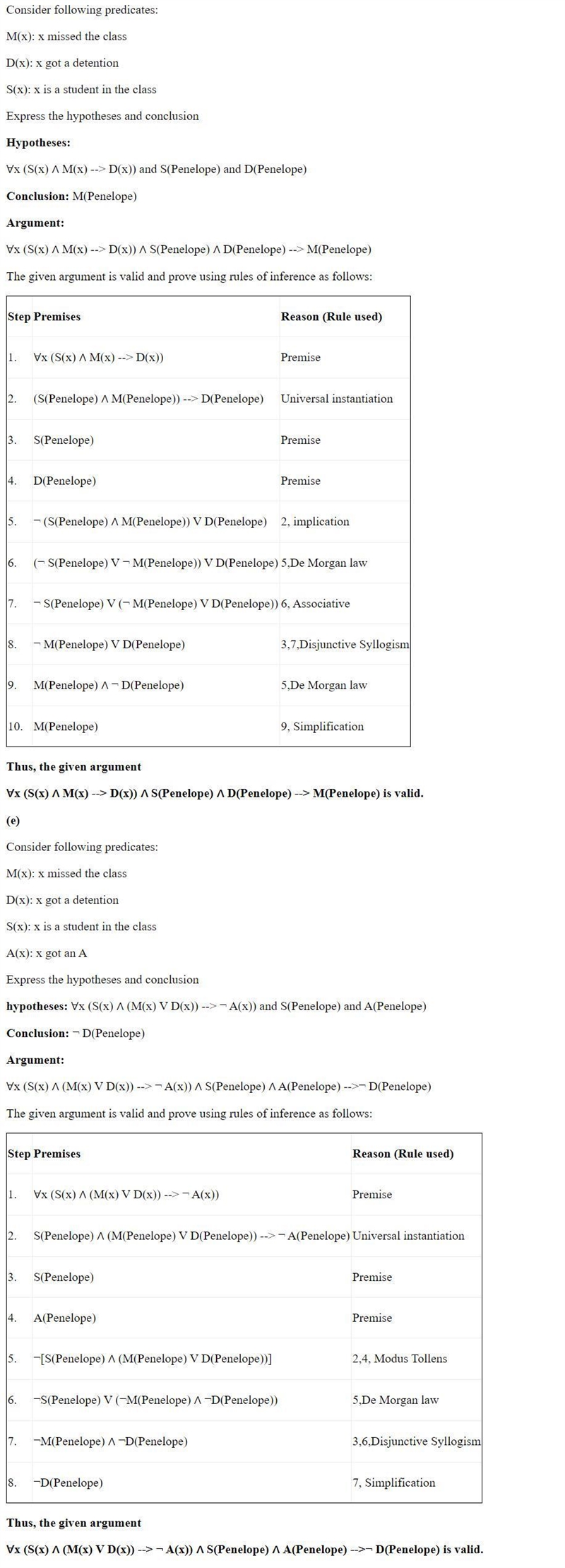 Prove whether each argument is valid or invalid. First find the form of the argument-example-1