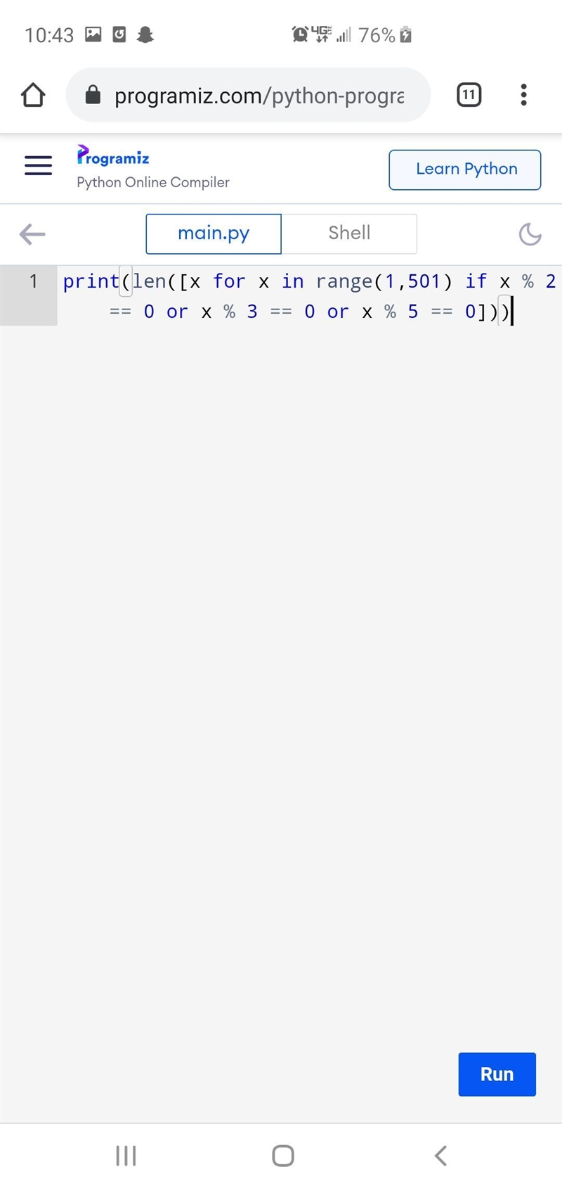 2) - How many integers between 1 and 500 inclusive are divisible by either 2, 3, or-example-1