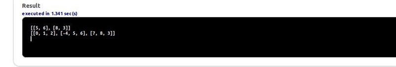 Sublist(xs, total)' Description: It finds the smallest square-size sublist of a 2D-example-1