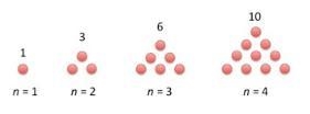 Below we've attempted to write a recursive formula that will calculate the nth triangular-example-1