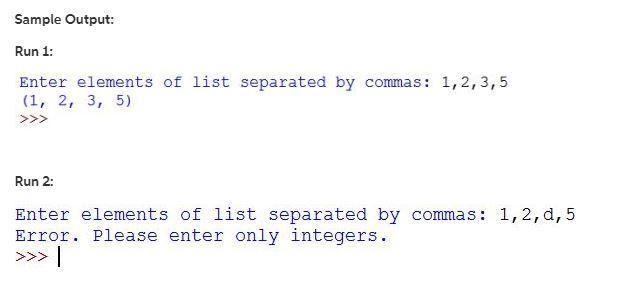 Write a function that takes a list as a parameter, converts every element in the list-example-2