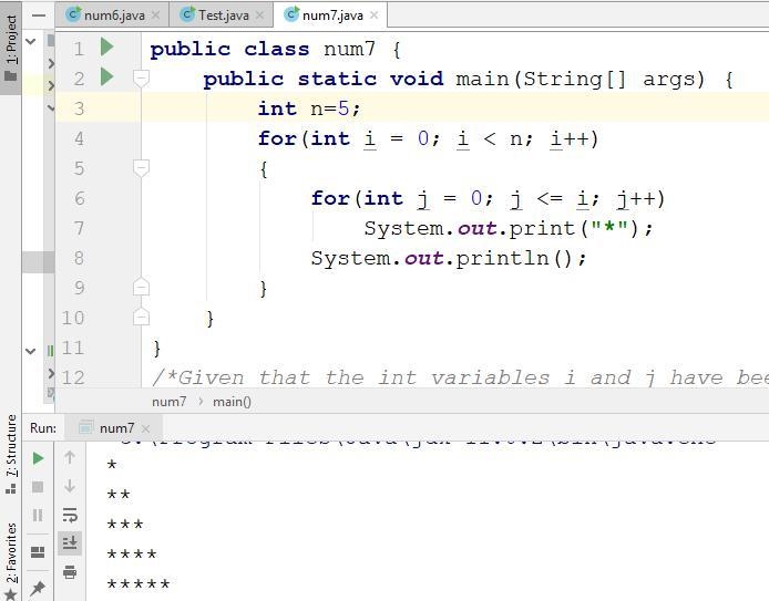 that the int variables i and j have been declared, and that n has been declared and-example-1