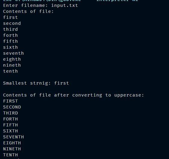 Write a main function to do the following: Create a string that can hold up to 30 characters-example-1