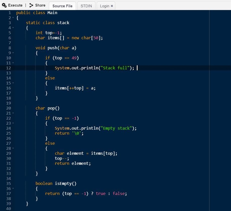 30 points) Suppose you are given a string containing only the characters ( and ). In-example-1