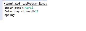 Write a program that takes a date as input and outputs the date's season. The input-example-1