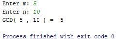 The greatest common divisor (GCD) of two values can be computed usingEuclid's algorithm-example-1