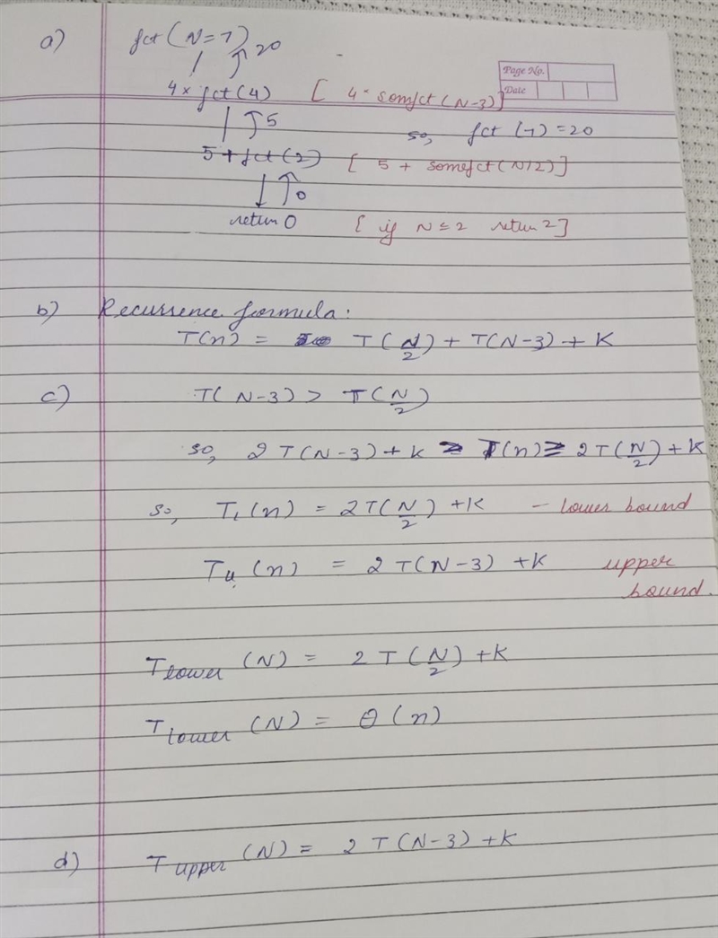 Int someFct (int N)[ if (N <=2) {return 0;} if (%2==0) [return (5+somedFct (N/2));} else-example-1