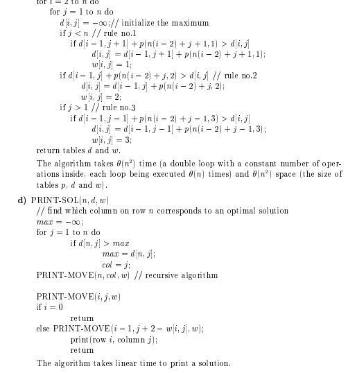 Suppose that you are given an n x n checkerboard and a checker. You must move the-example-3