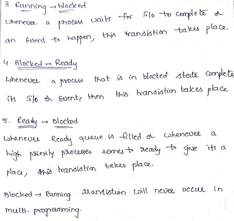 Given the three thread states: running, runnable (i.e., ready), and blocked (i.e., waiting-example-2