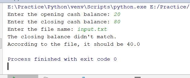 A manager keeps a record of daily each transaction in input.txt. Each line contains-example-2