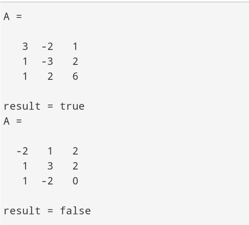 Basically, if for every row, the absolute value of the entry along the main diagonal-example-1