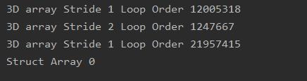 (3 points) Write a program to process two large chunks of data (e.g., a large 3D array-example-3