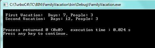 Use C++ in the following. Overload the + operator as indicated. Sample output for-example-1