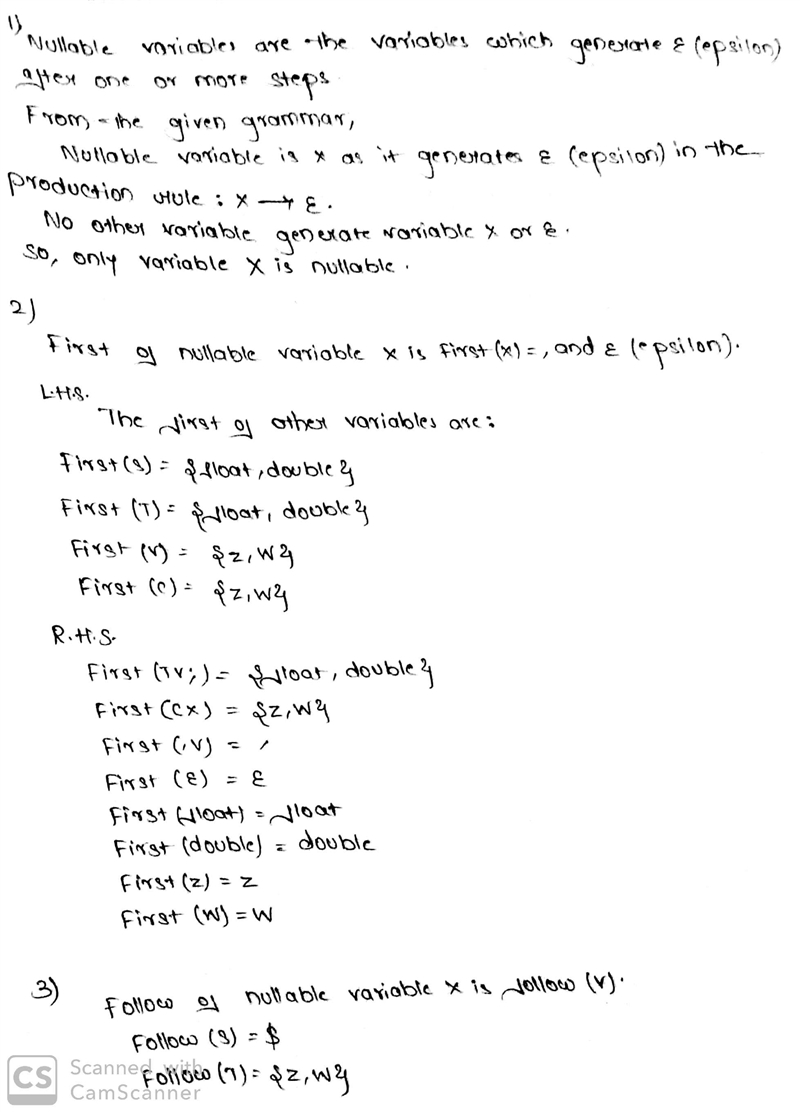 In C++ the declaration of floating point variables starts with the type name double-example-2