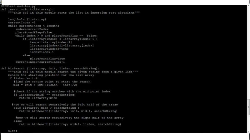 Design a program that will take an unsorted list of names and use the Insertion Sort-example-1