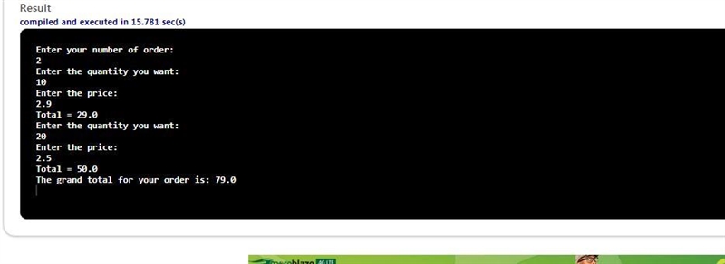 Counter Controlled Loops Create a Java program that asks for a number of orders to-example-1