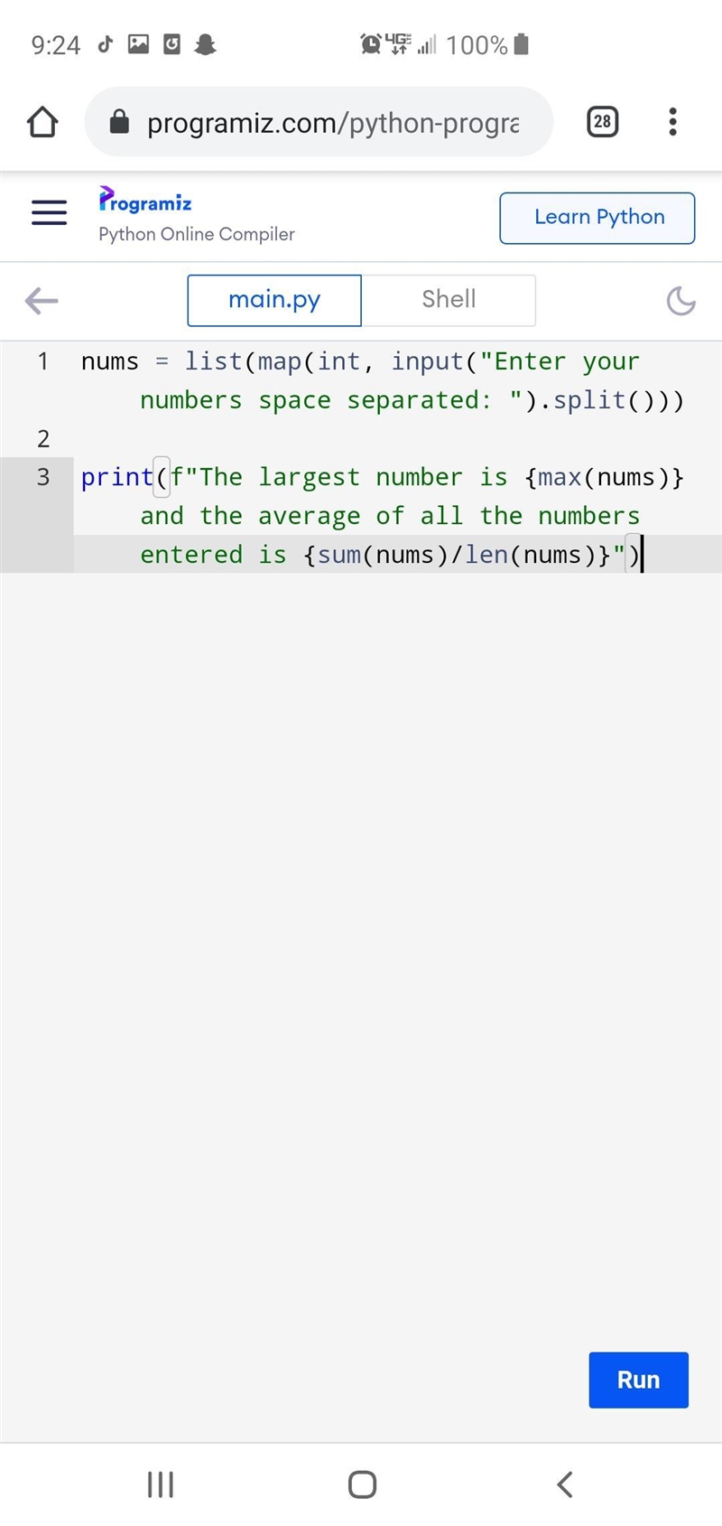 Varied amount of input data Statistics are often calculated with varying amounts of-example-1