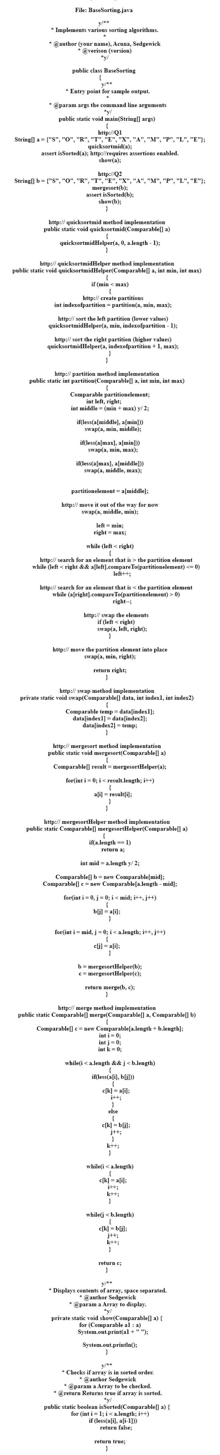 Consider the following code and choose the right algorithm used in the following code-example-1