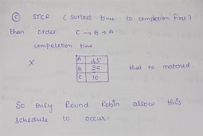 .Assume the following schedule for a set of three jobs, A, B, and C, with a single-example-2