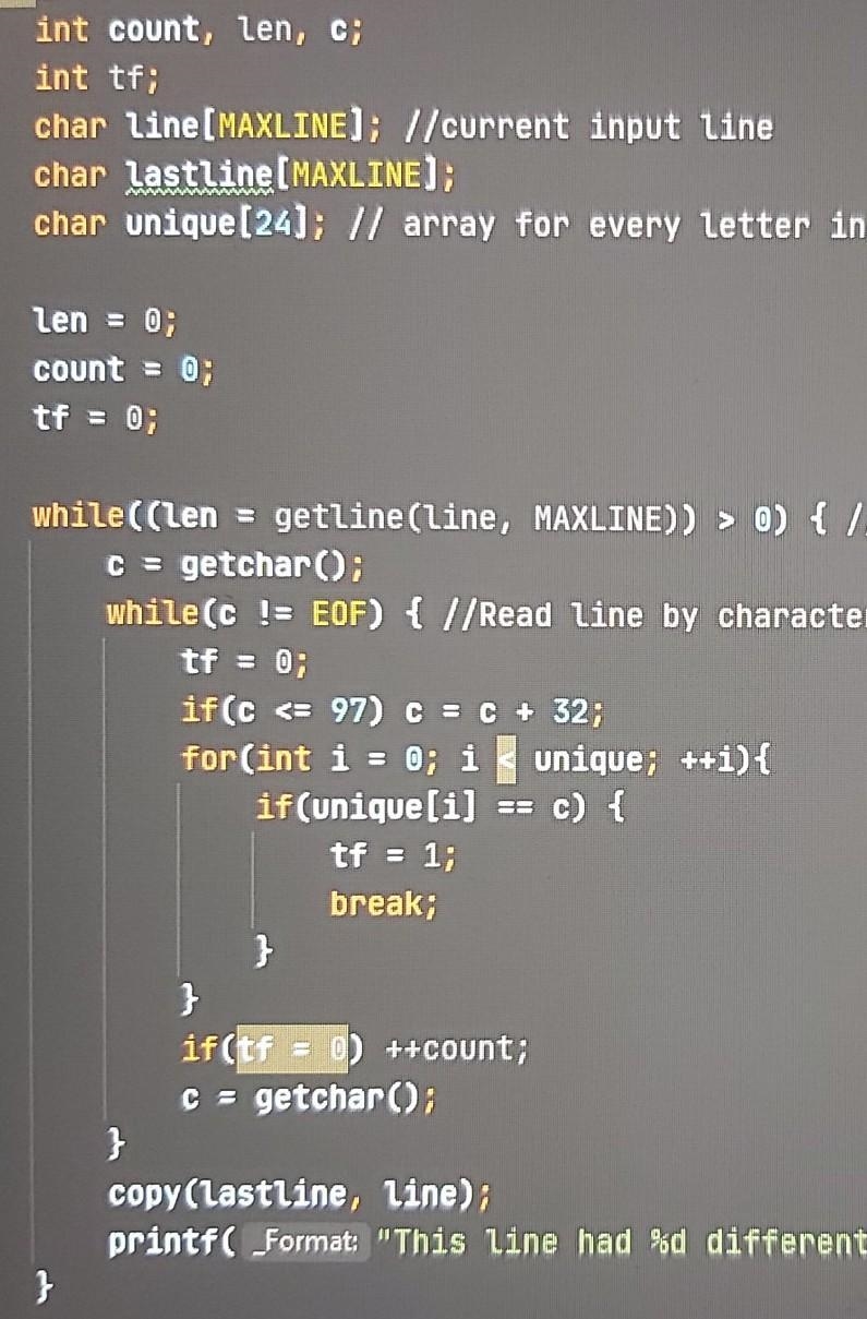 I need to write a program, using getline and copy (which we were given via the textbook-example-1