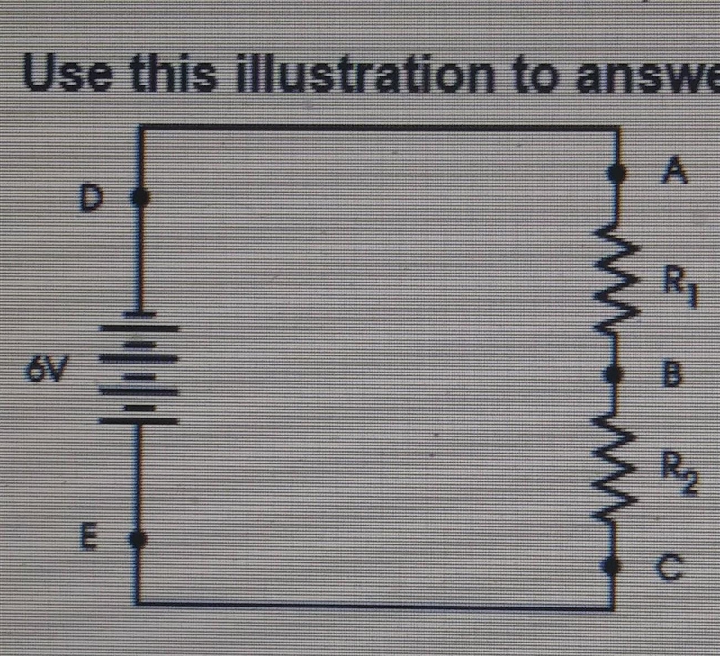 In the circuit shown in the figure above, where would you connect your meters test-example-1