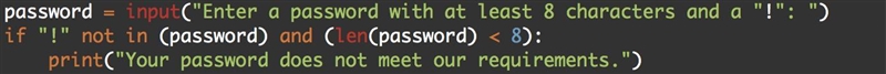 What is wrong with my code? (python) When entering a input 8 characters long without-example-1