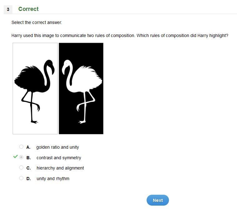 Harry used this image to communicate two rules of composition which rule of composition-example-1