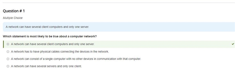 Which statement is most likely to be true about a computer network? a. A network can-example-1