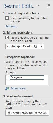 Adam has created a document for publishing and needs to ensure that no changes can-example-2