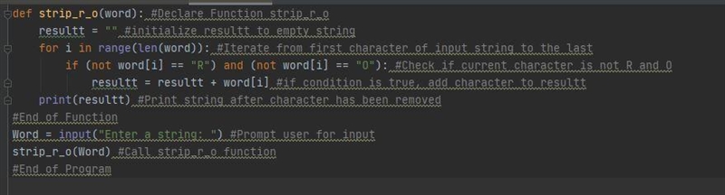 Create a function called "strip_r_o" that takes in a STRING and strips all-example-1