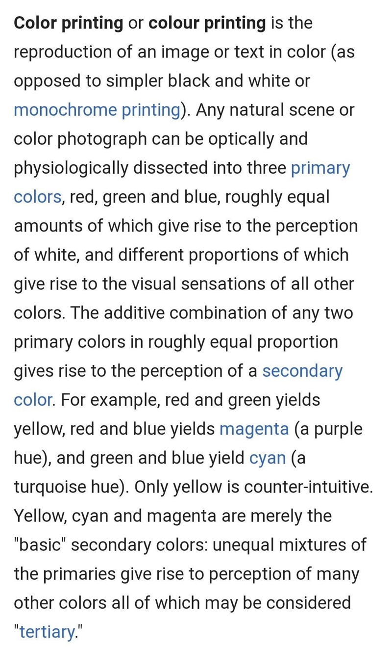 What is maximum number of colors that can be reproduced bu a standard 4 color printing-example-1