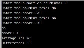 Write a program that prompts the user to enter the number of students and each student-example-1