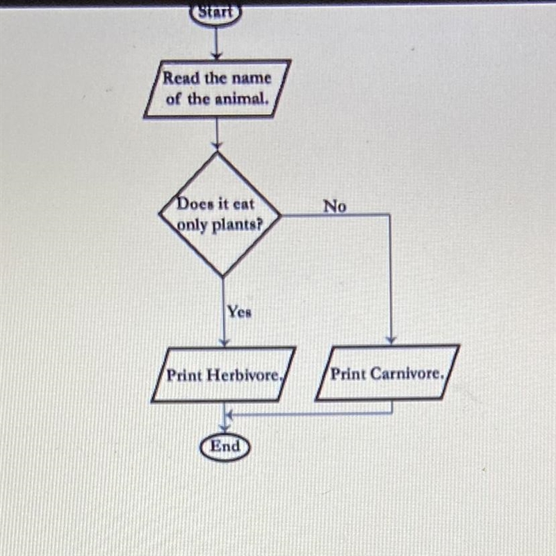 Write the execution steps if the input is a lion. Write the execution steps if the-example-1