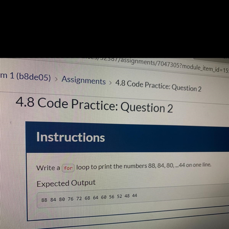 4.8 code practice question 2-example-1