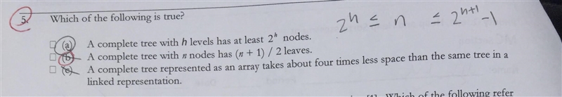 Why is the answer B and not A?-example-1